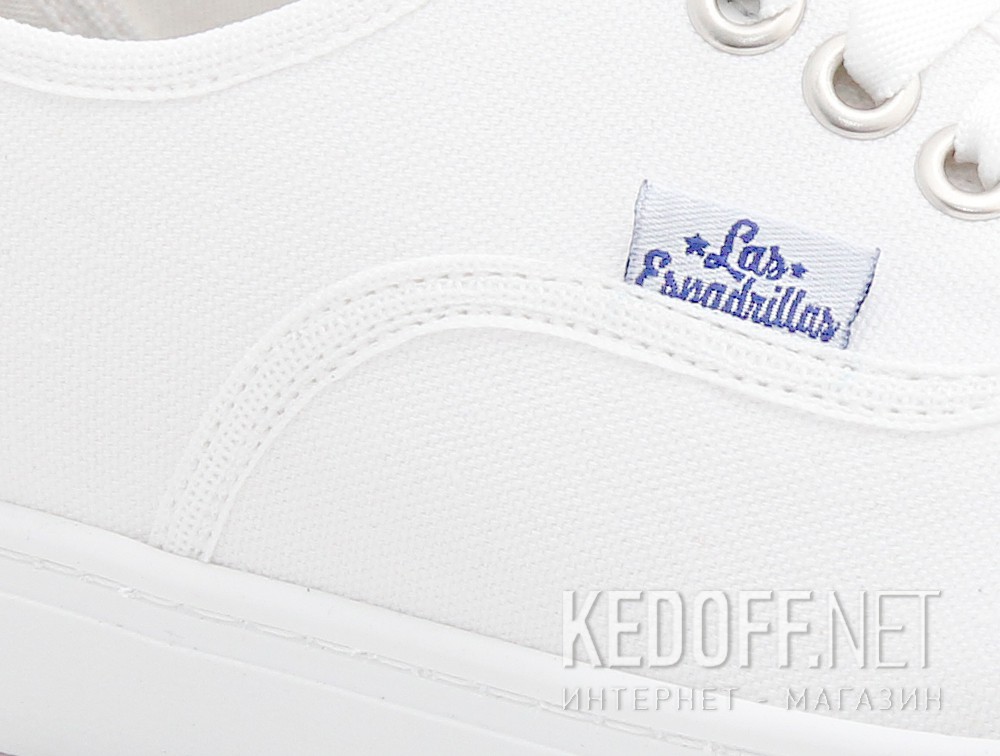 Trampki Las Espadrillas V8214-7652TL Optical White (biały) описание