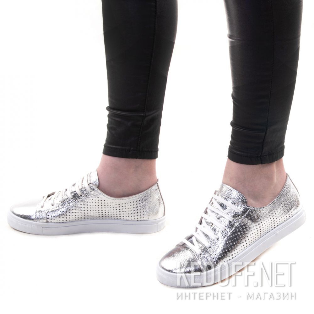 Dostawa Trampki Las Espadrillas Silver 1545-14