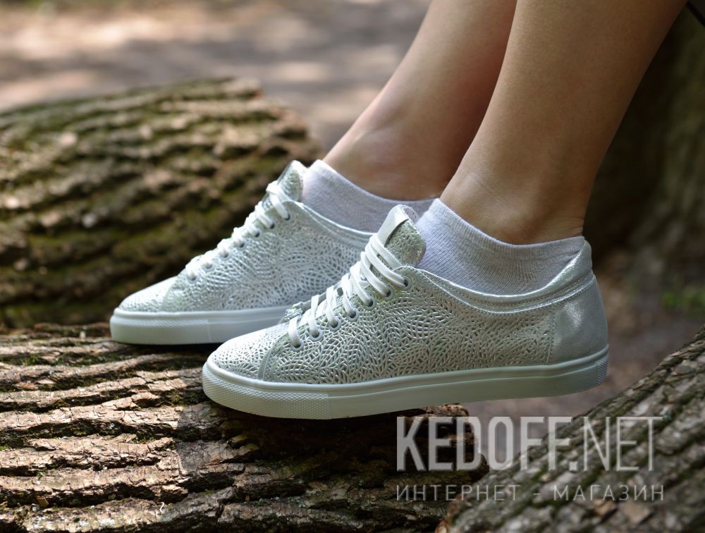 Trampki Las Espadrillas Silver Makrame 1542-14