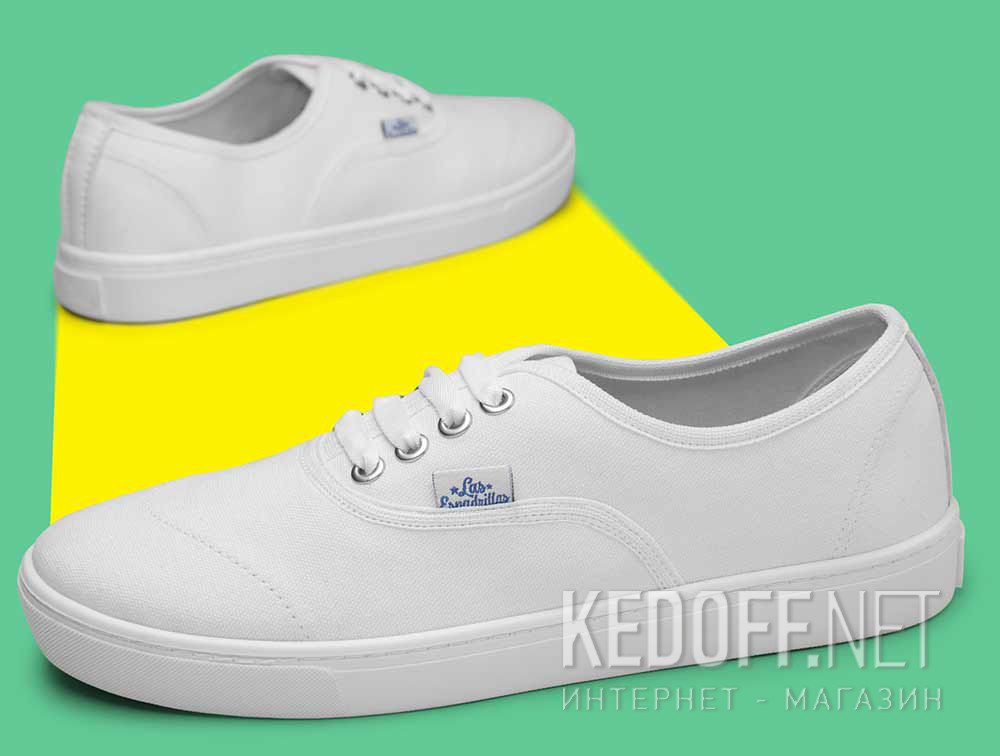 Trampki Las Espadrillas V8214-7652TL Optical White (biały) Фото 10