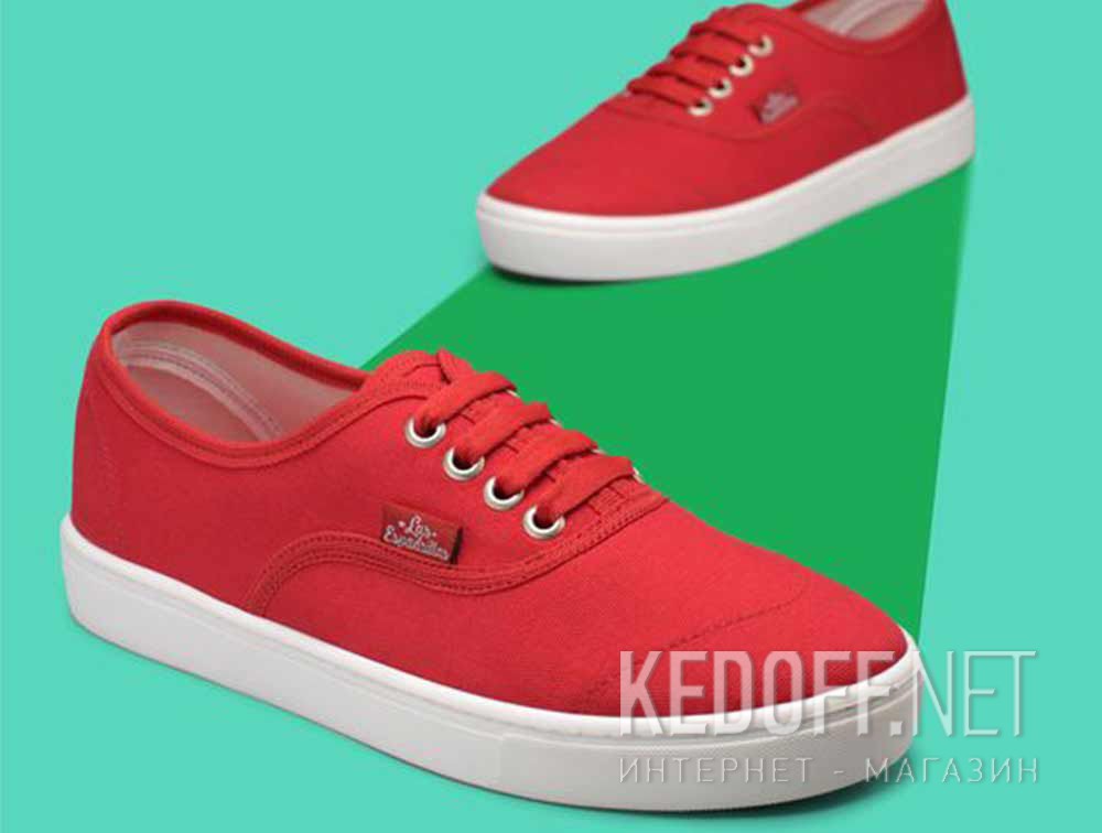 Trampki Las Espadrillas V8214-9696TL Red 