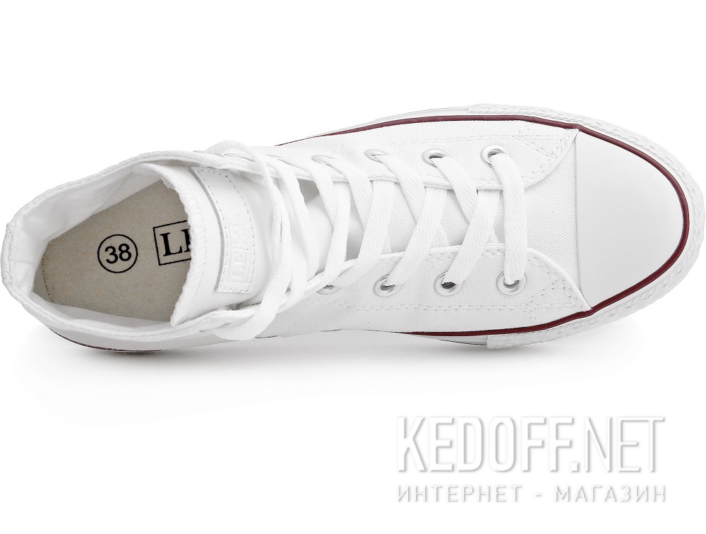 Trampki Las Espadrillas LE38-7650 białe converse все размеры