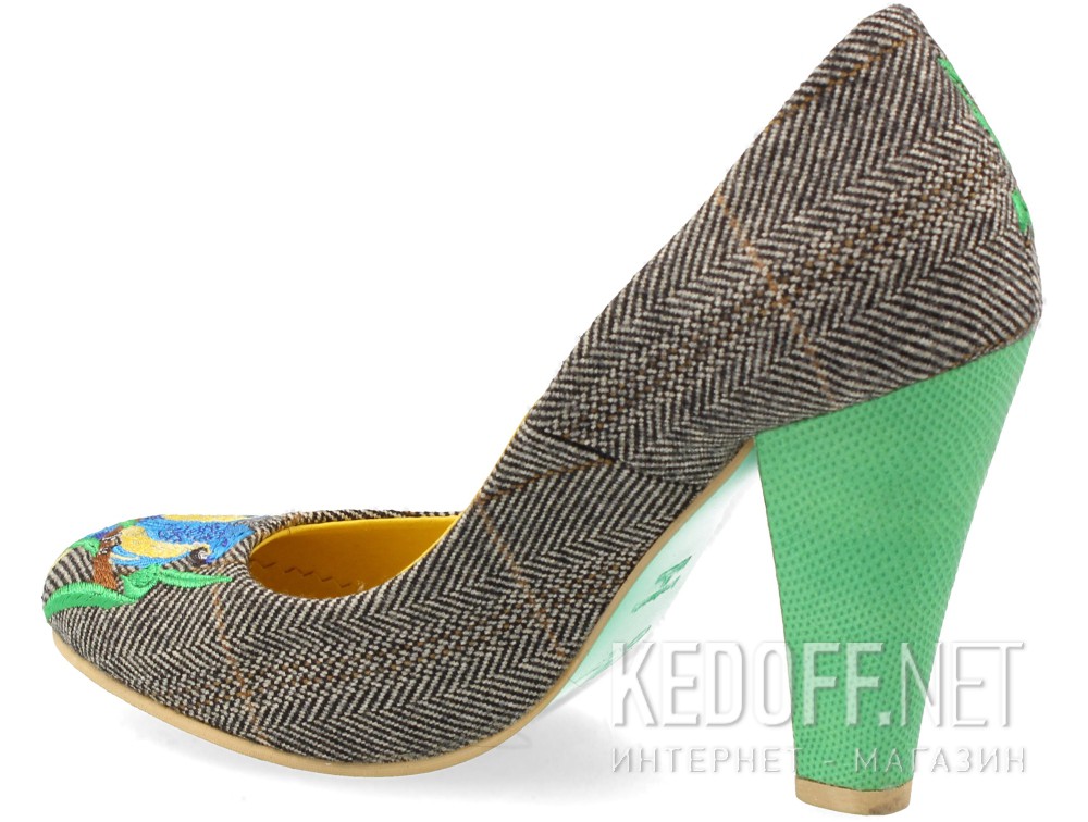 Buty wieczorowe KHMARA 130694 unisex (zielony/szary) купить Украина