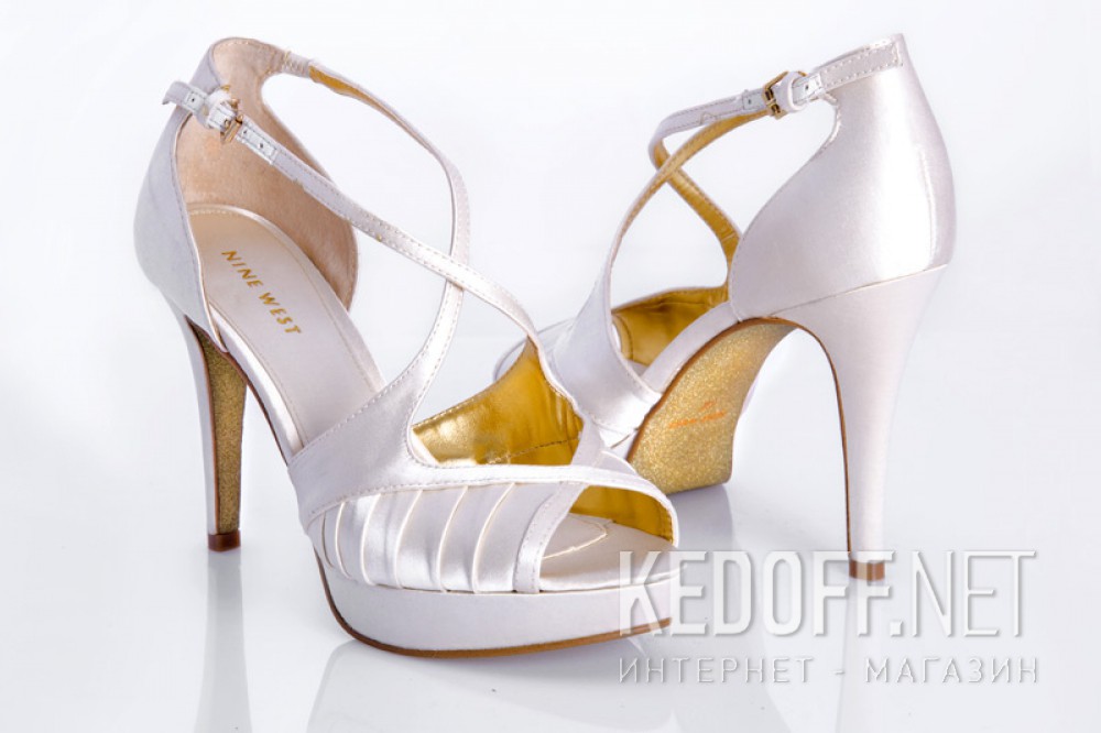 Оригинальные Ślubne buty Nine West 60229401-996w (srebrny/czarny)