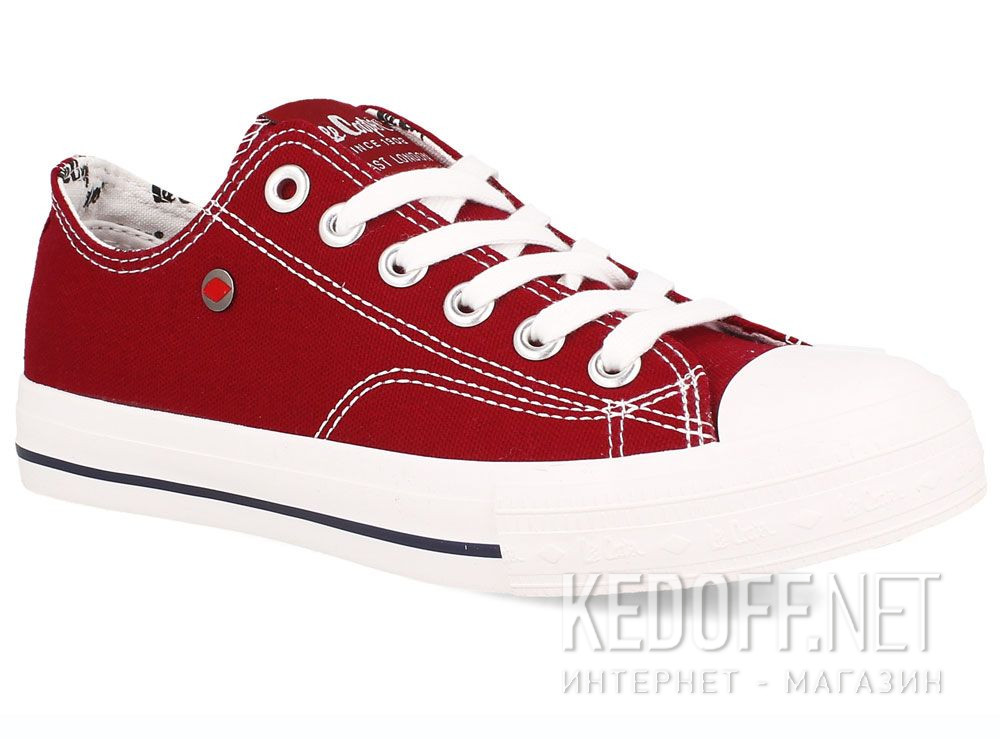 Dodaj do koszyka Czerwone trampki Lee Cooper LCW-21-31-0099L
