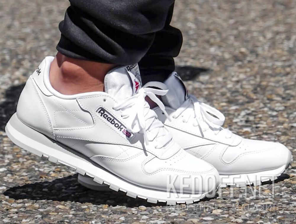 Dostawa Buty Do Biegania Reebok Classic Leather 2214 White/Grey