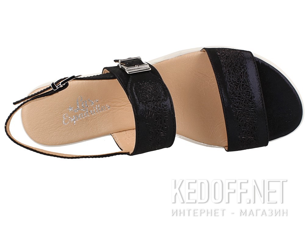 Sandały Las Espadrillas 020-F-2789 (ciemno-niebieski/czarny) описание