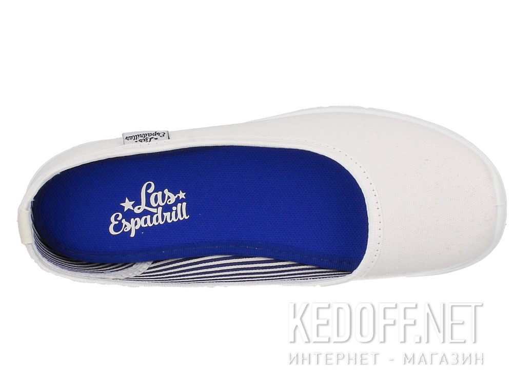 Dostawa Damskie baleriny Las Espadrillas 22636-13SP (biały)