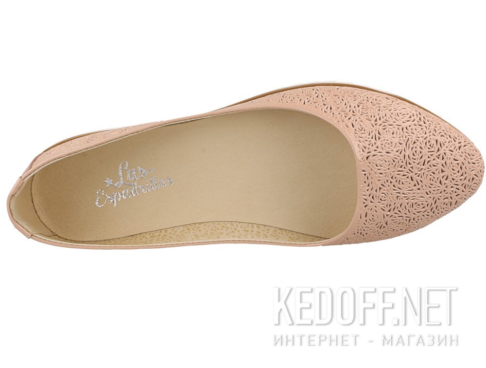 Baleriny Las Espadrillas 240-2-34 (różowy) описание