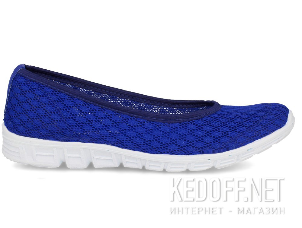 Оригинальные Baleriny Las Espadrillas Electric 32636-42 niebieska siatka