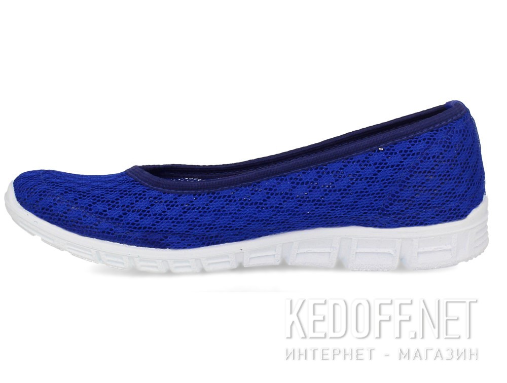 Baleriny Las Espadrillas Electric 32636-42 niebieska siatka описание