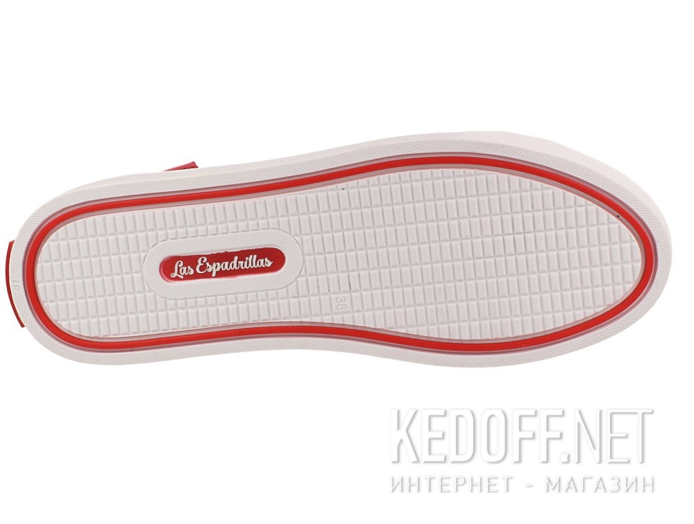 Trampki Las Espadrillas 5099-47 (czerwony) описание