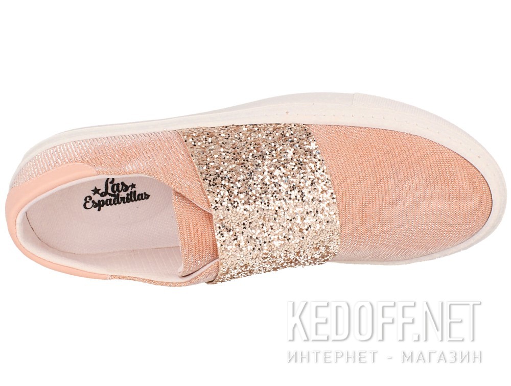 Цены на Слипоны Las Espadrillas 5790-34 (puder/piaskowy/beżowy)