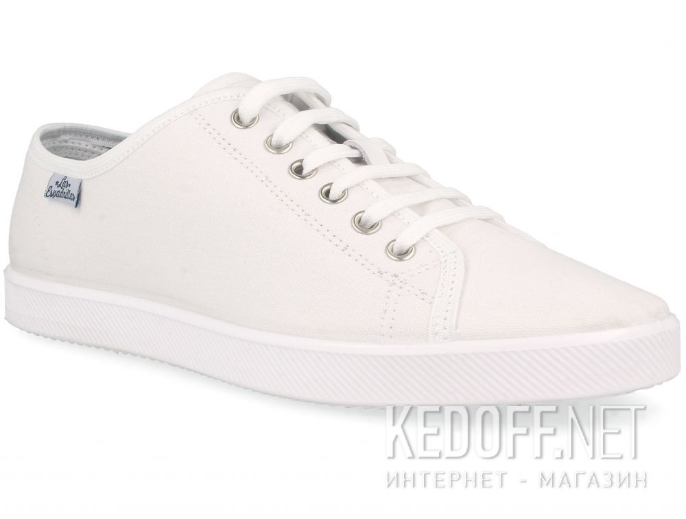 Dodaj do koszyka Białe trampki Las Espadrillas All White 6099-1313