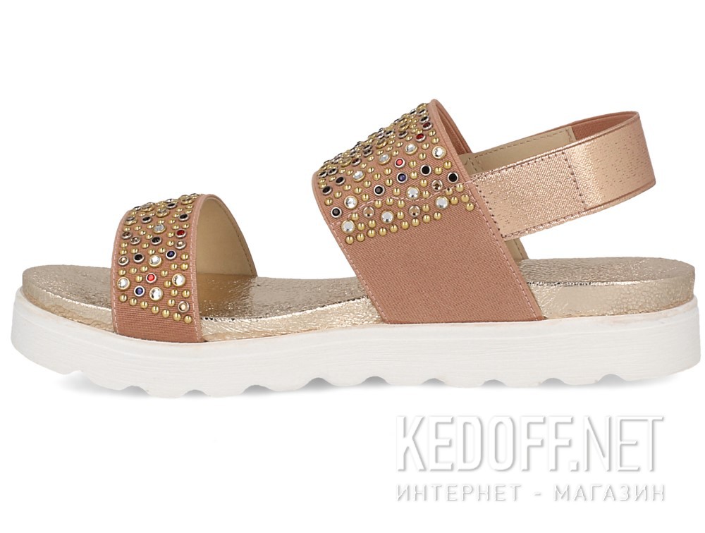 Оригинальные Damskie sandały Las Espadrillas Miss Folx 7906-34 (różowy)