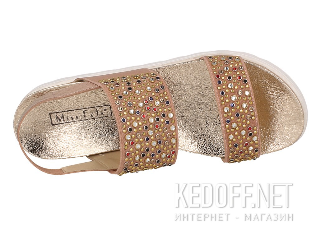 Damskie sandały Las Espadrillas Miss Folx 7906-34 (różowy) описание