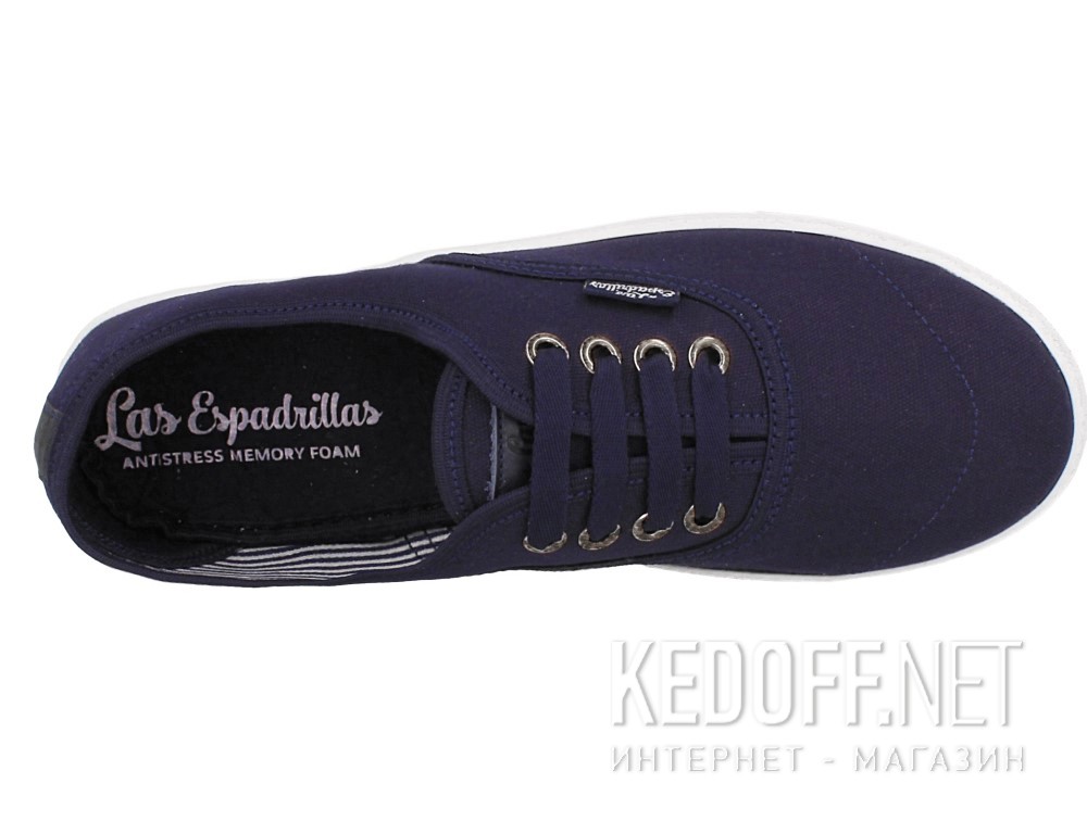 Trampki Las Espadrillas 8214-89 (ciemny niebieski) все размеры