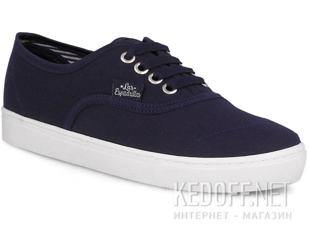 Trampki Las Espadrillas 8214-89 (ciemny niebieski) купить Украина