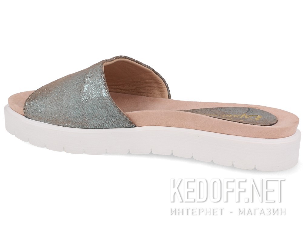 Klapki Las Espadrillas Drancy Shiny Grey 20423-37 купить Украина