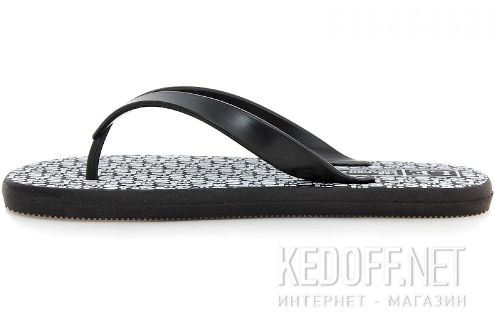 Оригинальные Kapcie Las Espadrillas F6574-2713 Made in Italy unisex (czarny/biały)