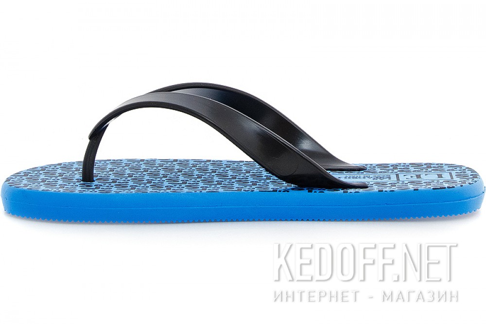 Japonki Las Espadrillas Райдер F6574-4227 Made in Italy unisex (niebieski/czarny) описание