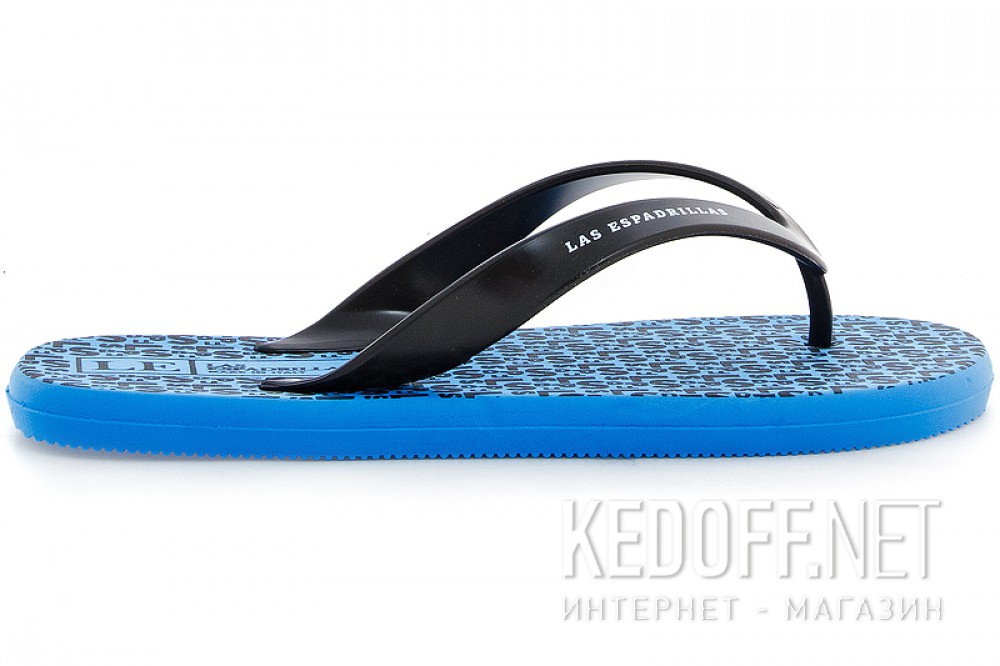 Цены на Japonki Las Espadrillas Райдер F6574-4227 Made in Italy unisex (niebieski/czarny)