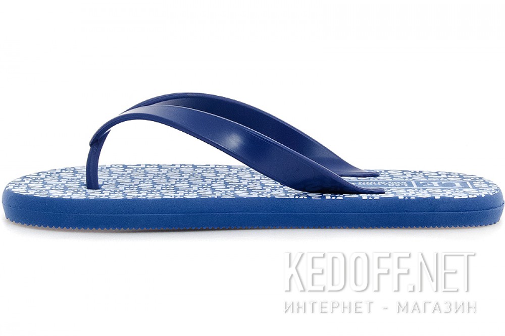 Męskie japonki Las Espadrillas Райдер F6574-8913 Made in Italy (niebieski) описание