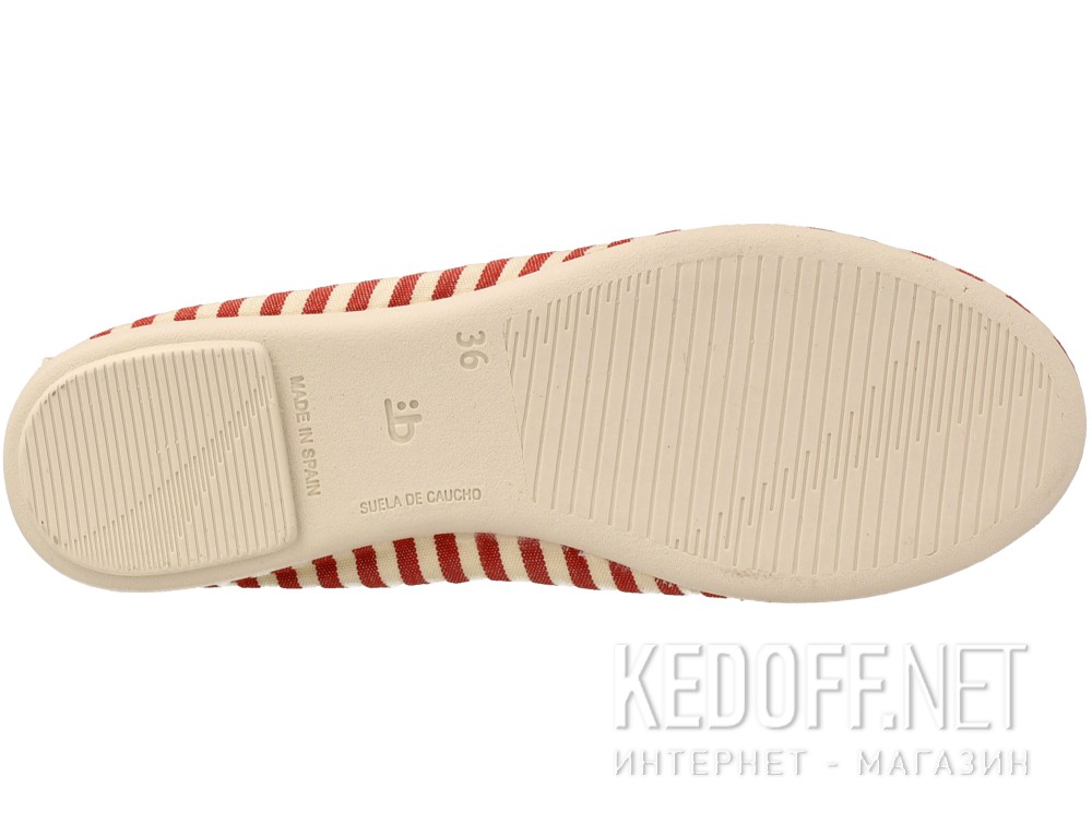 Оригинальные Baleriny Las Espadrillas FV7978-4718 (Beżowy,Czerwony)