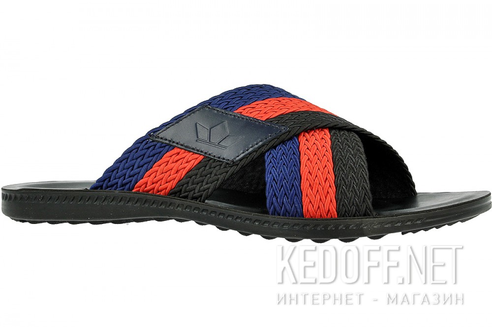 Dodaj do koszyka Łupki i japonki Las Espadrillas T021-27 unisex (czerwony/niebieski/czarny)