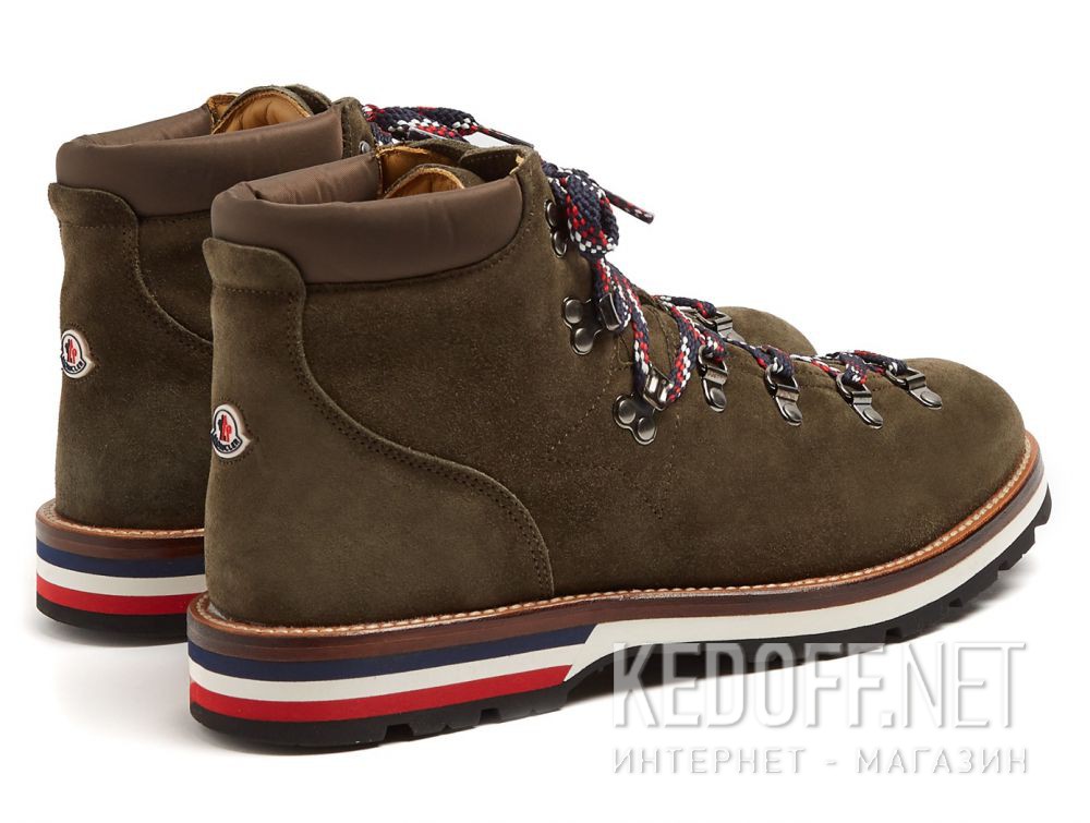 Buty Mon Cler Peak Green Suede Vibram Made in Italy доставка по Украине