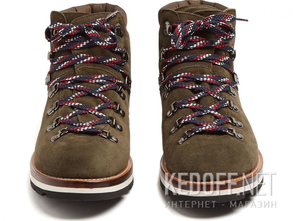 Buty Mon Cler Peak Green Suede Vibram Made in Italy