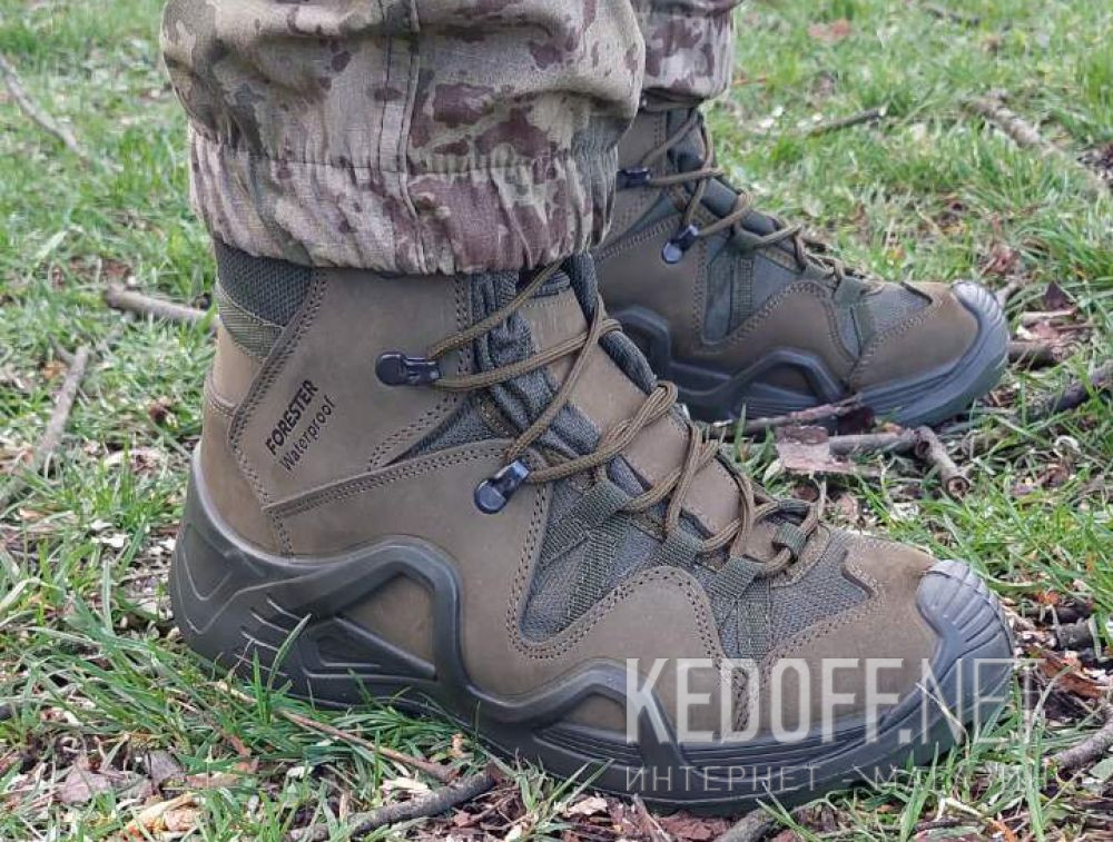 Męski glany Forester High Khaki F3545 доставка по Украине