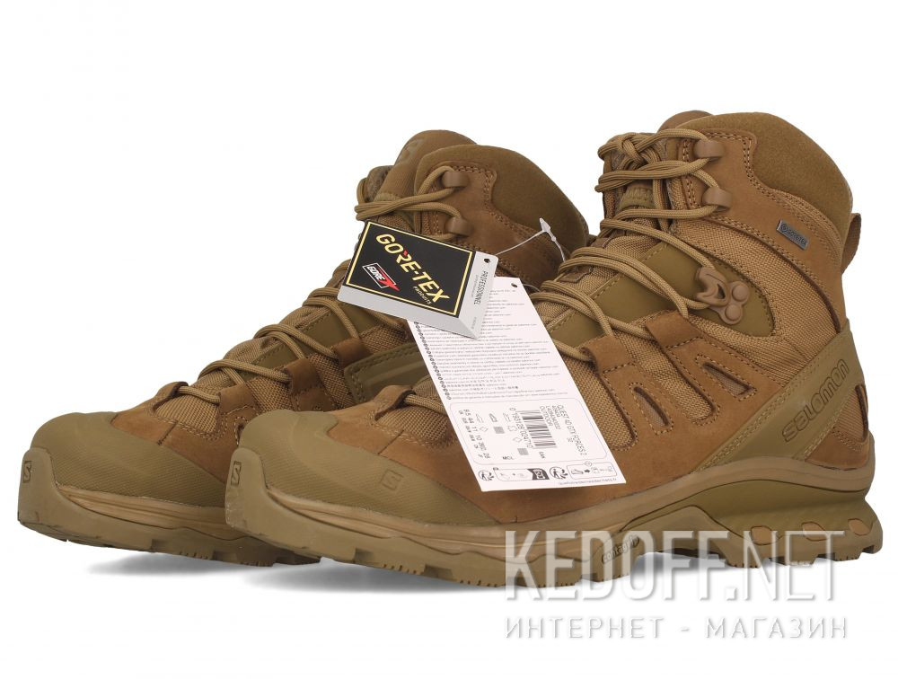 Dostawa Męskie glany Salomon 409434 Quest 4D Gtx® Forces 2 En Brown 