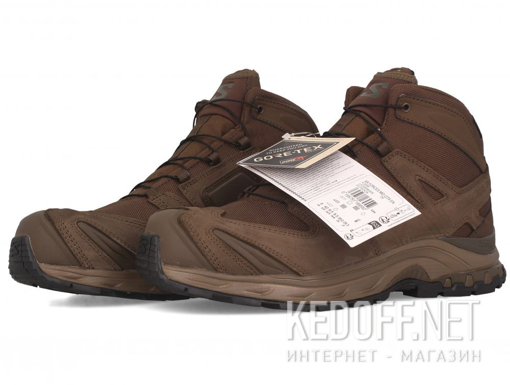 Dostawa Męskie taktyczne buty Salomon Xa Forces Mid Gtx 472209 Waterproof Gore-Tex