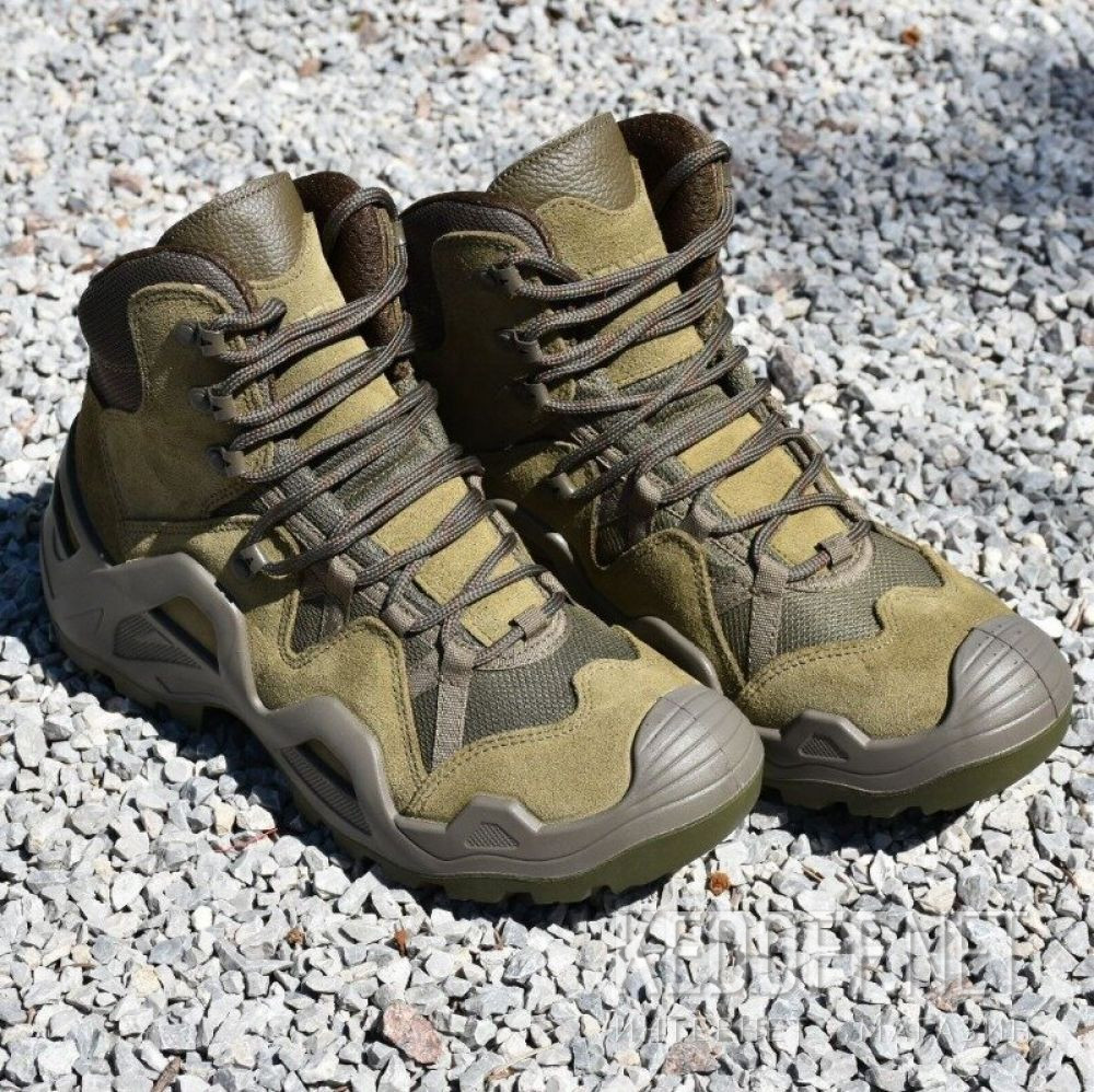 Męskie taktyczne buty Vaneda 2883HK Haki Suede доставка по Украине