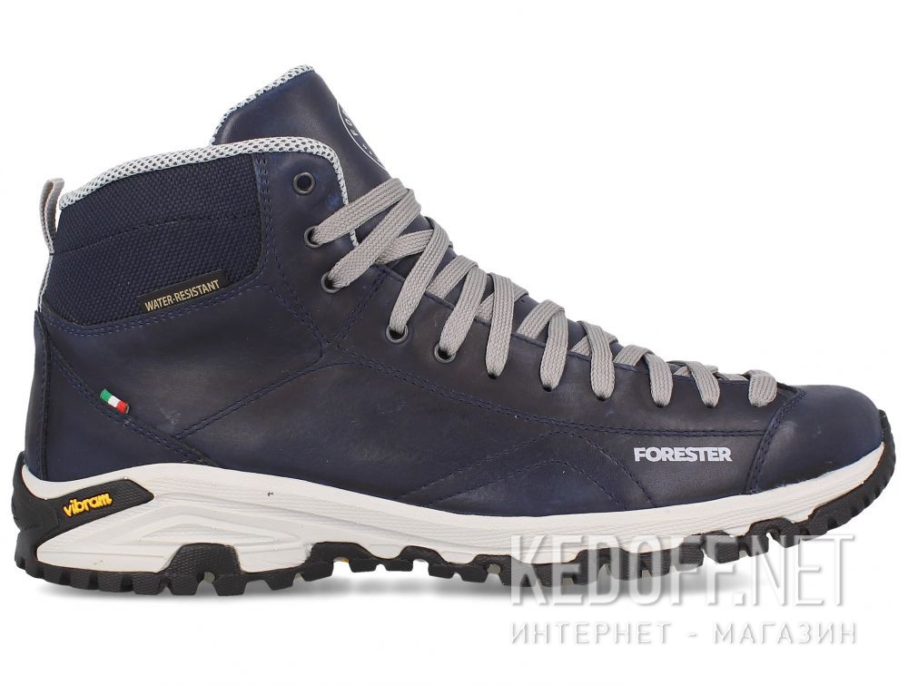 Męskie buty Forester Navy Vibram 247951-89 Made in Italy купить Украина