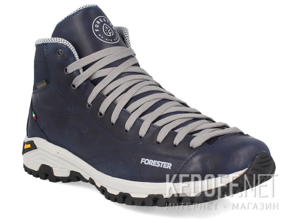 Dodaj do koszyka Męskie buty Forester Navy Vibram 247951-89 Made in Italy