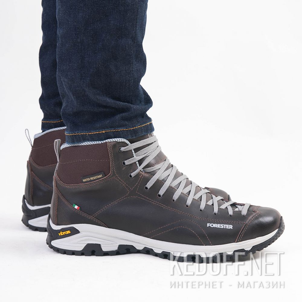 Męskie buty Forester Brown Vibram 247951-45 Made in Italy все размеры