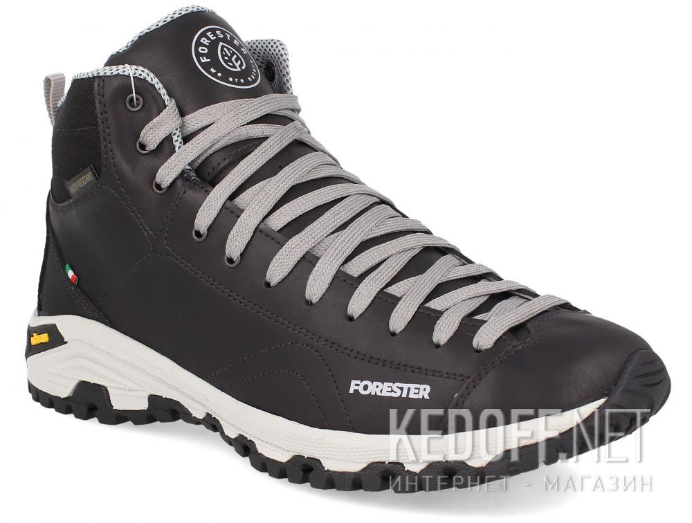 Dodaj do koszyka Męskie buty Forester Black Vibram 247951-27 Made in Italy