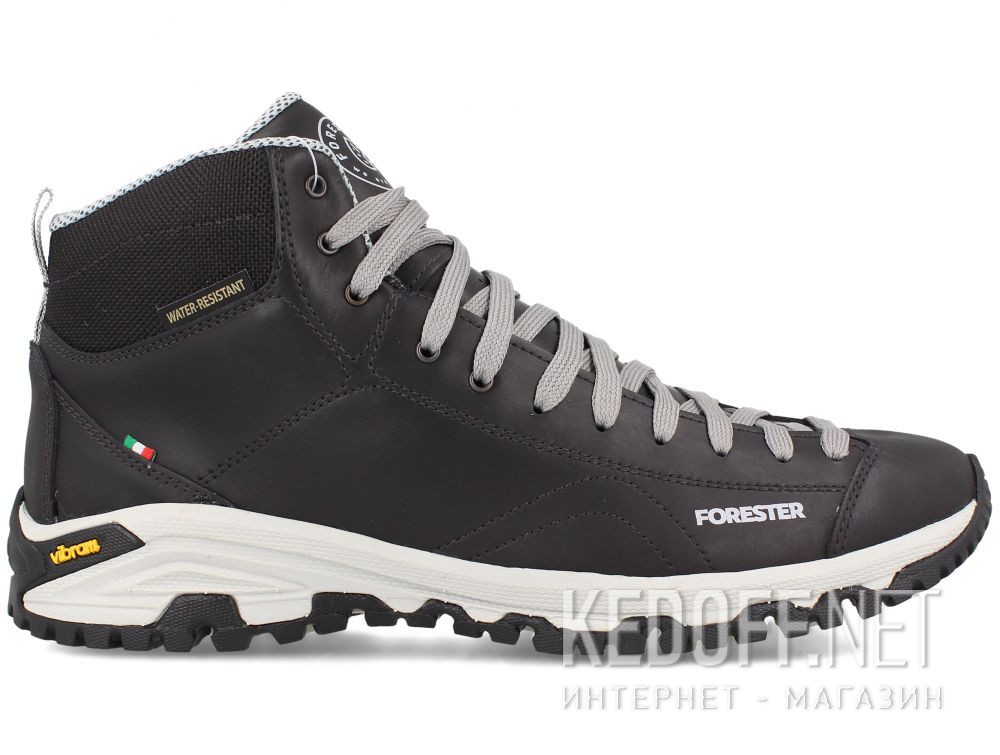 Оригинальные Męskie buty Forester Black Vibram 247951-27 Made in Italy