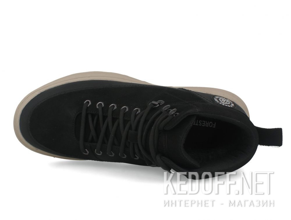 Męski buty Forester Lumber Middle Black F313-102 описание
