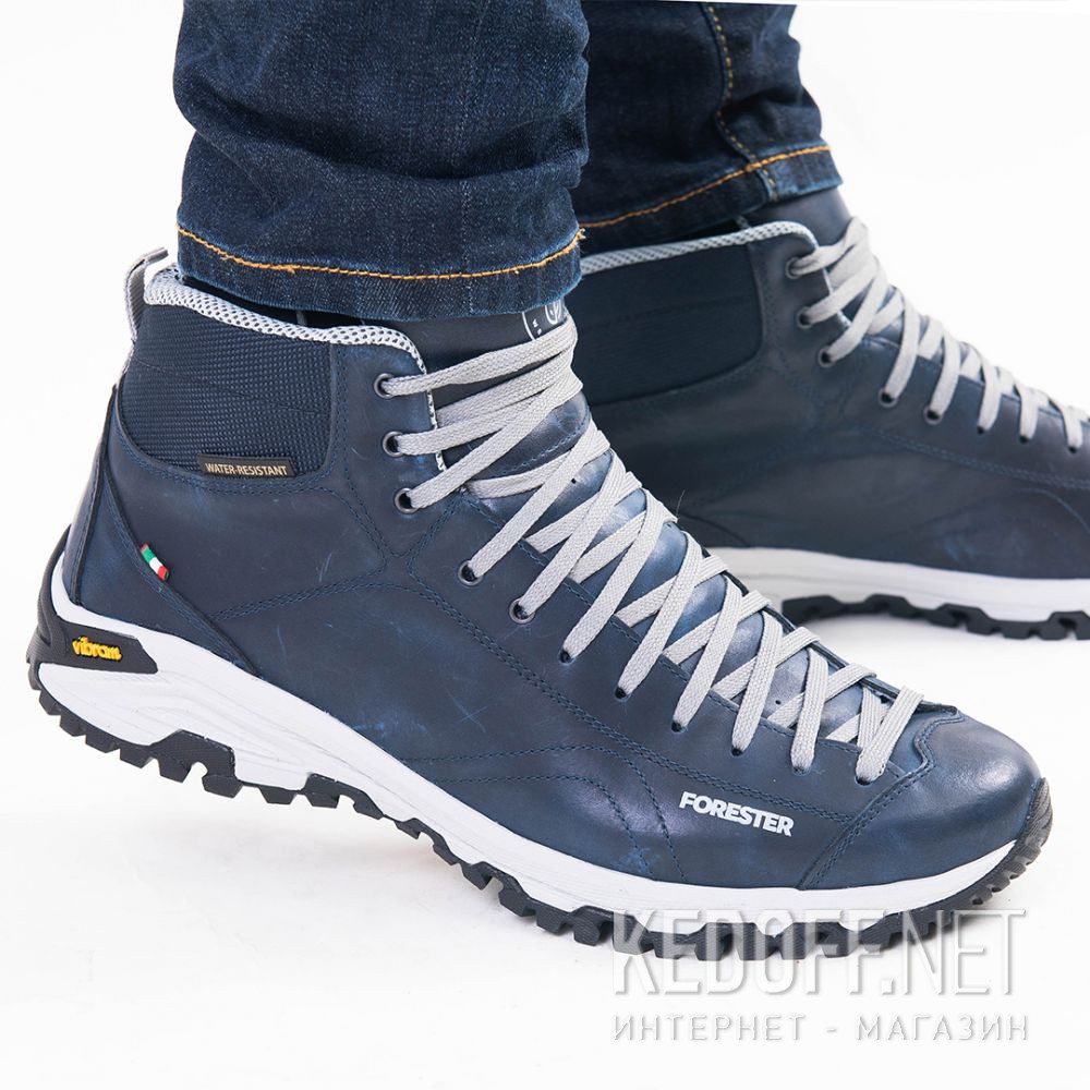 Męskie buty Forester Navy Vibram 247951-89 Made in Italy все размеры