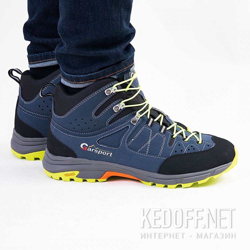 Męskie buty GarSport Fast Trek Tex Blu 1040001-0025 Vibram Фото 12