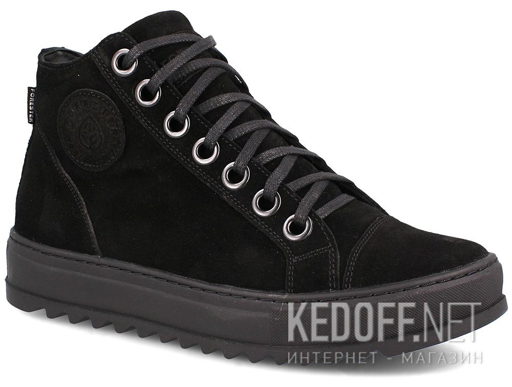 Dodaj do koszyka Męskie Forester Black Suede 70127-127