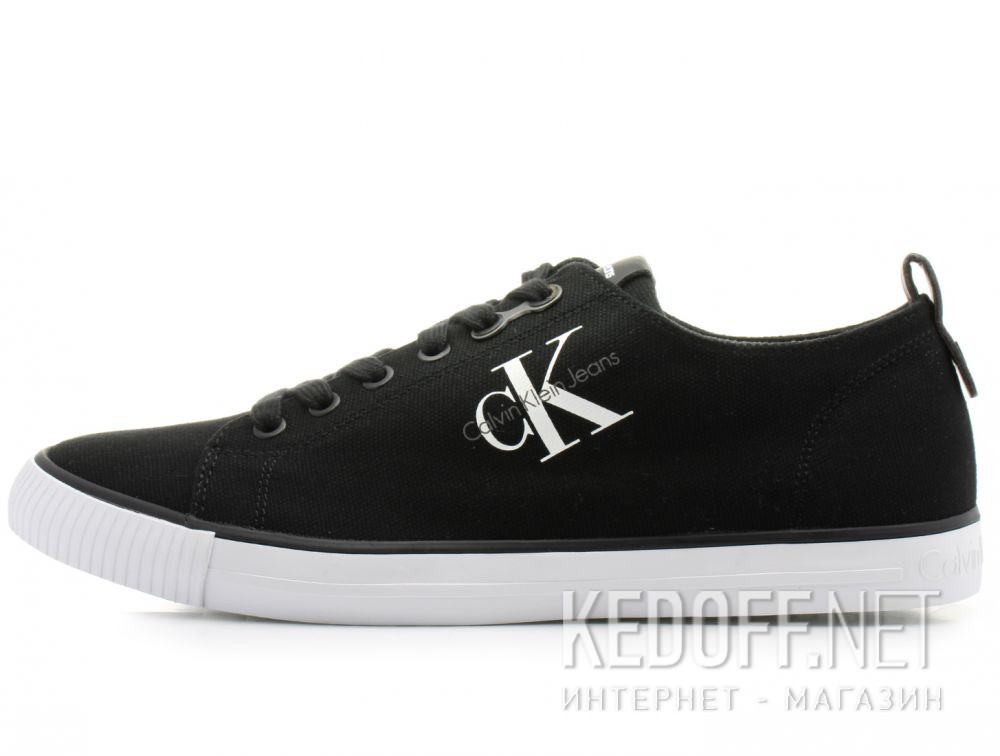 Męski trampki Calvin Klein Jeans Arnold Canvas S0369-BLK купить Украина