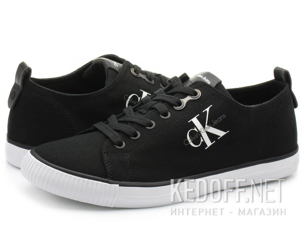 Męski trampki Calvin Klein Jeans Arnold Canvas S0369-BLK описание