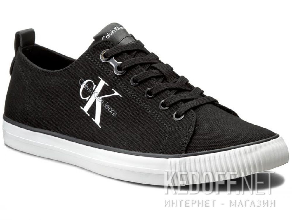Dodaj do koszyka Męski trampki Calvin Klein Jeans Arnold Canvas S0369-BLK