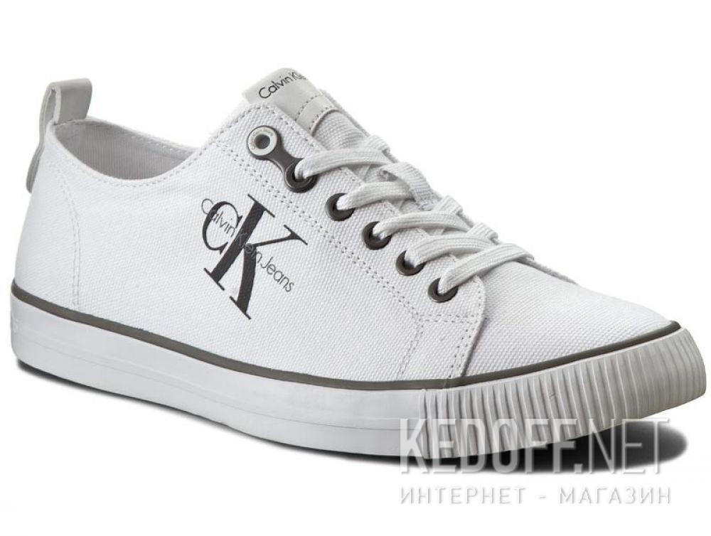 Dodaj do koszyka Męski trampki Calvin Klein Jeans Arnold Canvas S0369-WHT