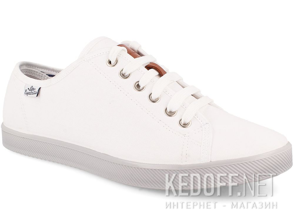 Dodaj do koszyka Męskie trampki Las Espadrillas 6099-13 Optical White