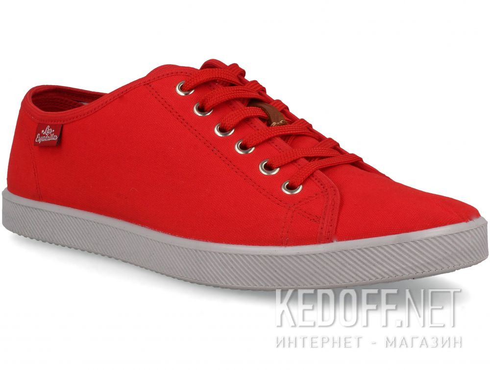 Dodaj do koszyka Męskie trampki Las Espadrillas Eco Soft 6099-47 Red Slim 